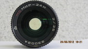 ОБЪЕКТИВ МС МИР-24Н 2/35 mm под Nikon, Киев-17, 19, 19м, 20.НОВЫЙ!!!