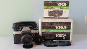 Фотоаппарат Киев-19.В родной коробке !!! №9222079.Полный комплект !!!.Новый !!!